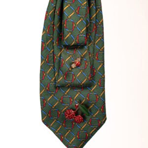 cravate cerise vintage