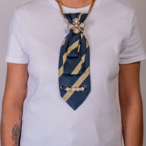 cravate perles d'Élégance