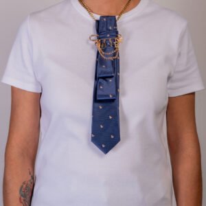 cravate Élégance marine