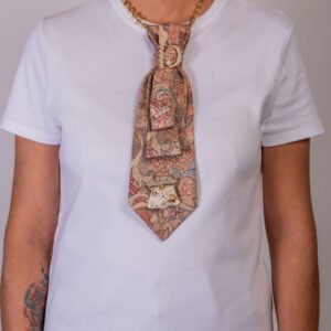 cravate jardin romantique