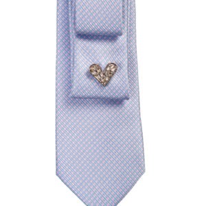 cravate ciel cristallin