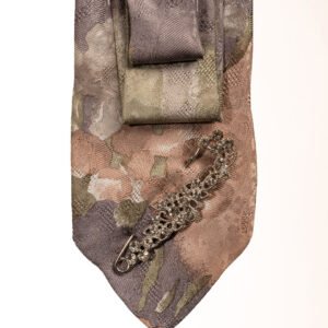 cravate jardin impressionniste