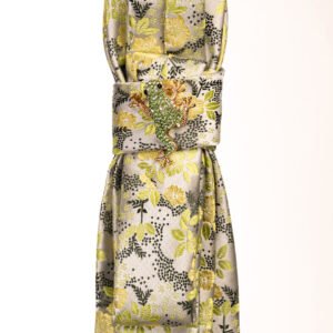 cravate jardin printanier