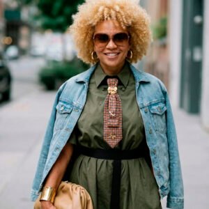 Cravate bijoux vintage