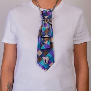 cravate mosaïque Électrique