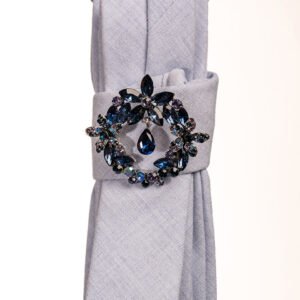 cravate nuage cristallin